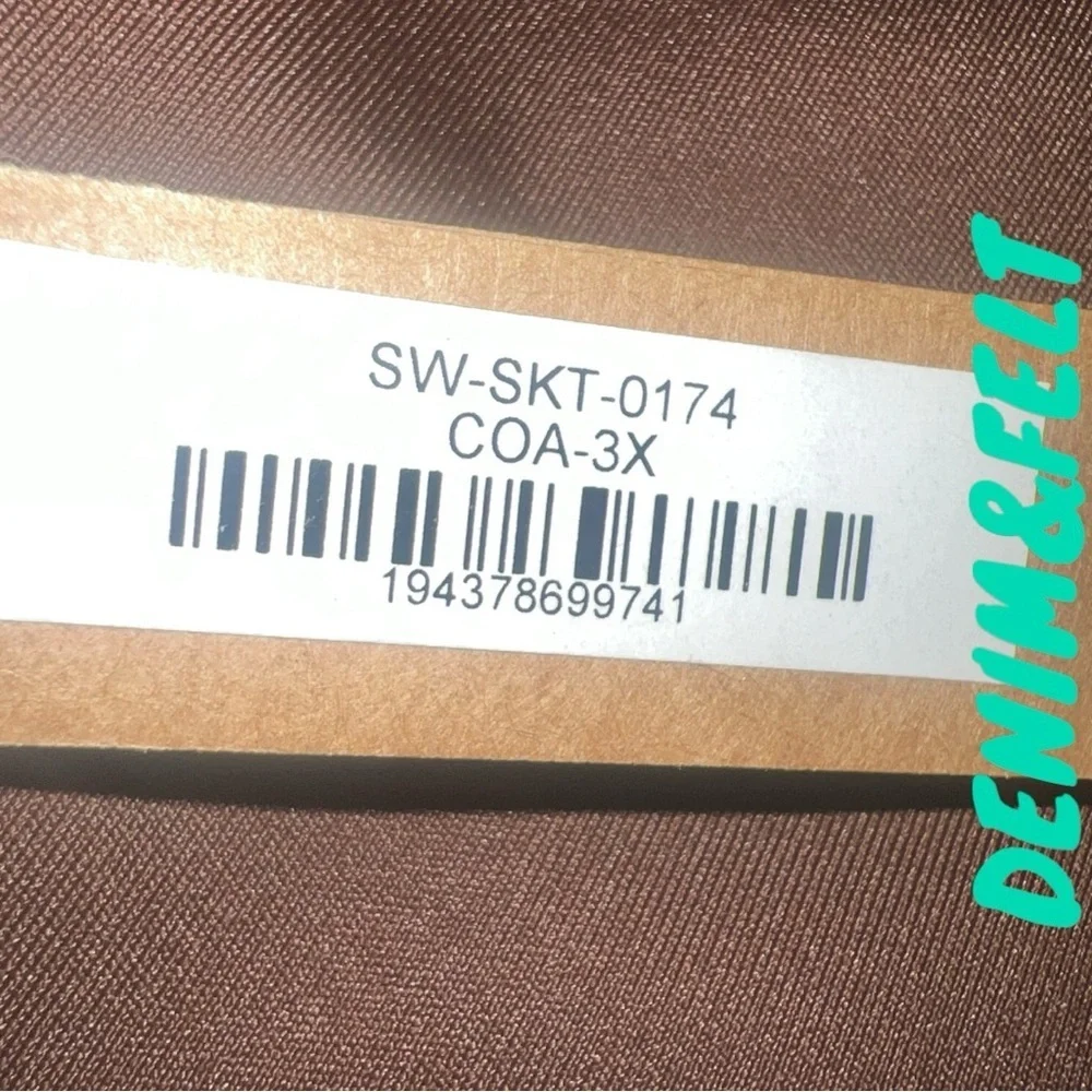 SKIMS Shaping Long Swimwear Skirt‎ w/ Slit | Color: Cocoa | NEW/NWT!!🤎🤎